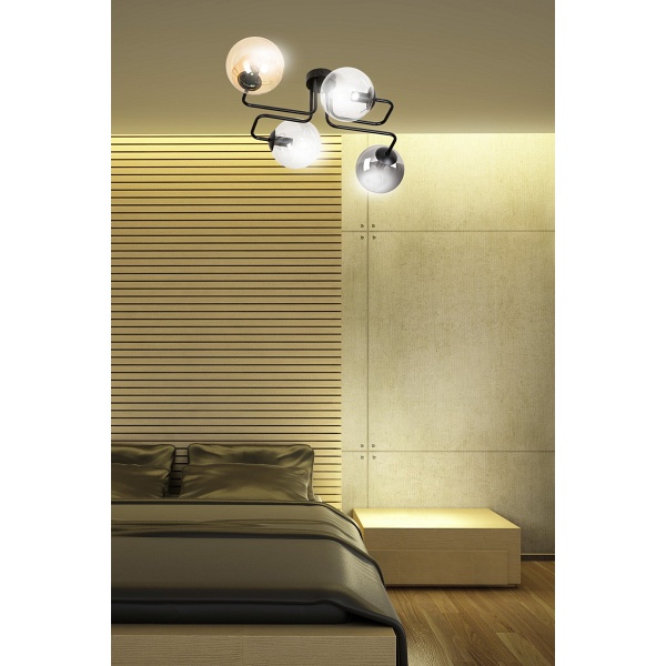 Lampa sufitowa BRENDI 4 BL MIX 1