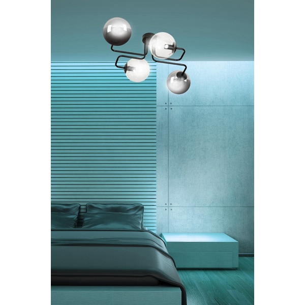 Lampa sufitowa BRENDI 4 BL MIX 3 - Emibig