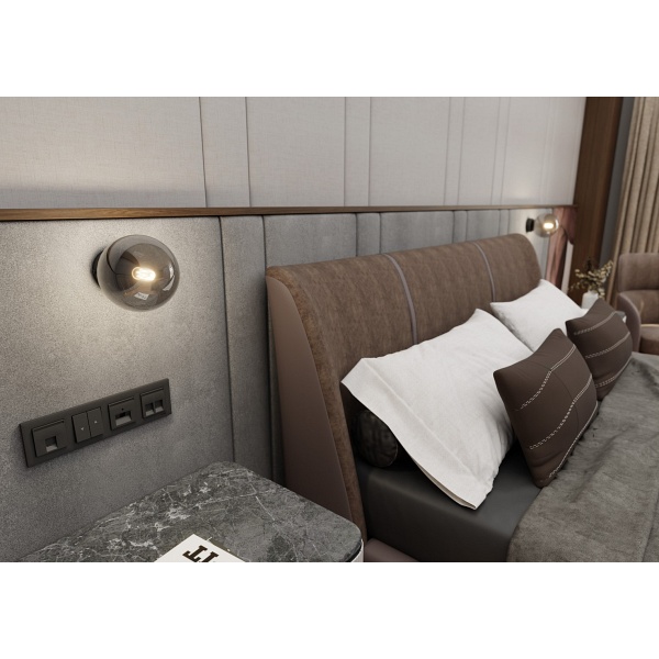 Kinkiet ROSSI K1 BL GRAFIT