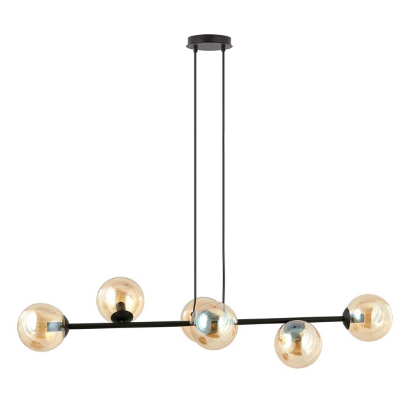 Lampa wisząca ROSSI 6 BL MIODOWY - Emibig