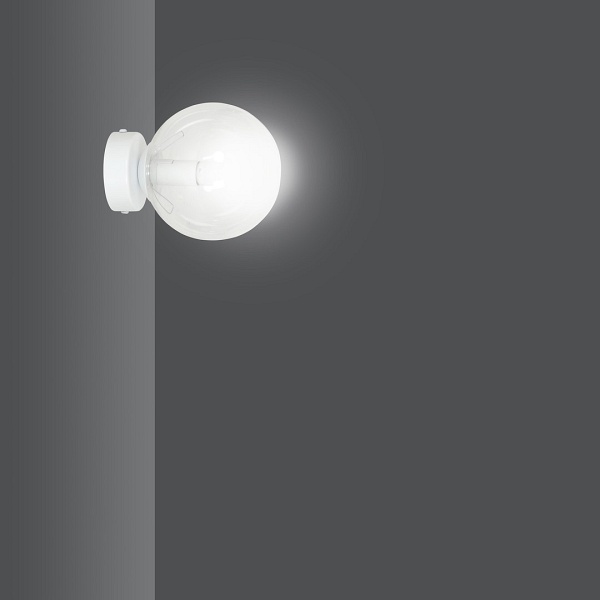 Kinkiet ROSSI K1 WH TRANSPARENT