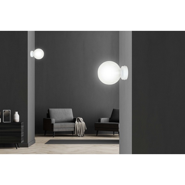 Kinkiet ROSSI K1 WH TRANSPARENT