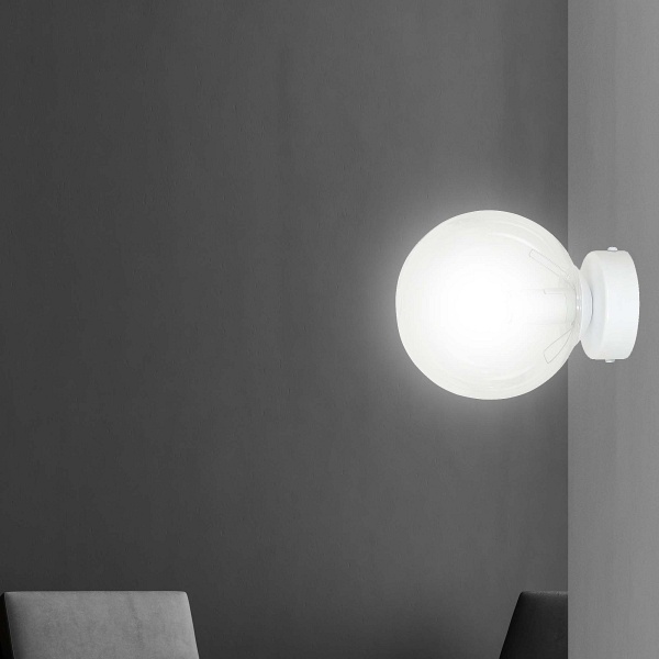 Kinkiet ROSSI K1 WH TRANSPARENT