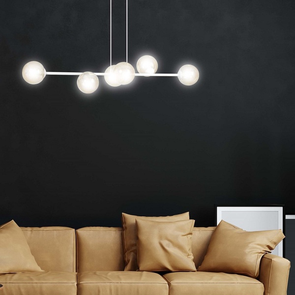 Lampa wisząca ROSSI 6 WH MIODOWY