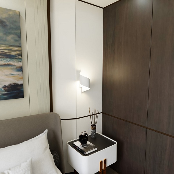 Kinkiet SPINER WHITE