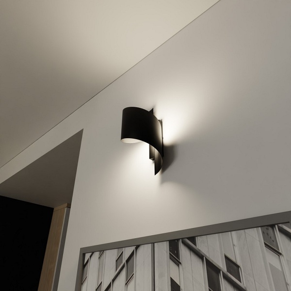 Kinkiet SPINER BLACK