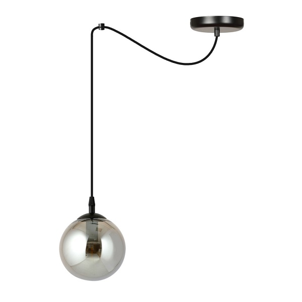 Lampa wisząca GIGI 1 BL GRAFIT - Emibig