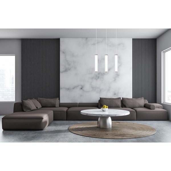 Lampa wisząca LUNA 1 WHITE