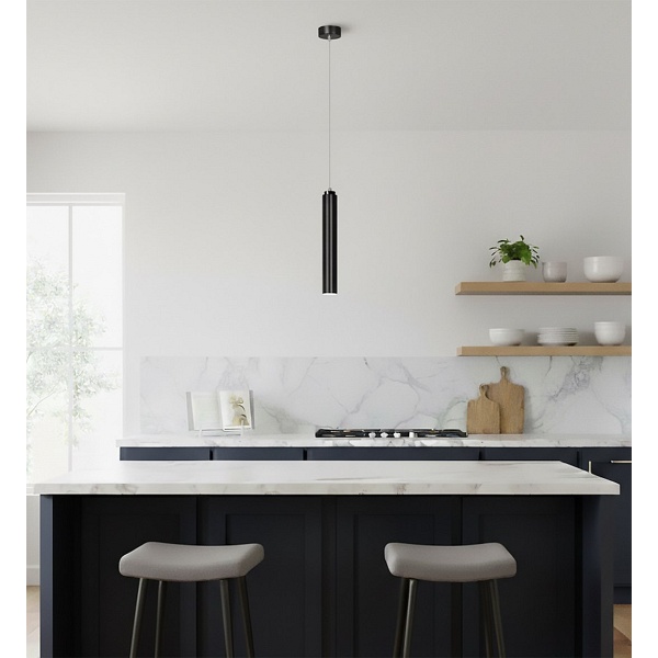 Lampa wisząca LUNA 1 BLACK - Emibig
