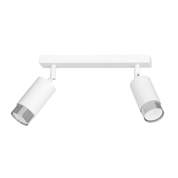Lampa sufitowa HIRO 2 WH/CHROME