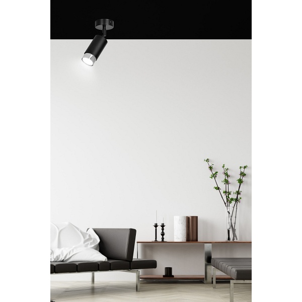 Lampa sufitowa HIRO 1 BL/CHROME