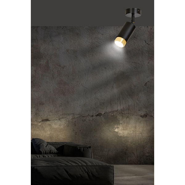 Lampa sufitowa HIRO 1 BL/GOLD