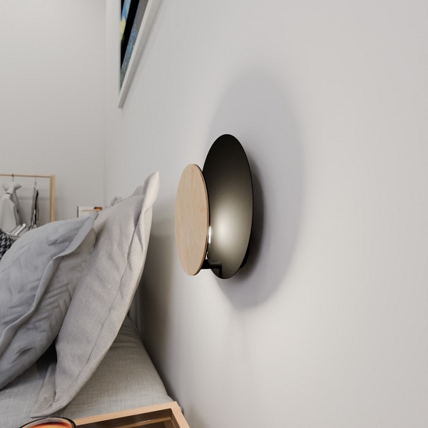 Kinkiet CIRCLE 1A BLACK