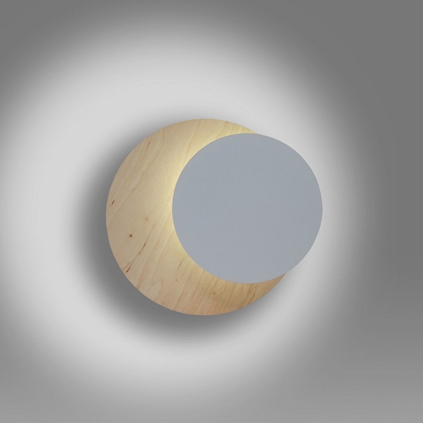 Kinkiet CIRCLE 1B WHITE - Emibig
