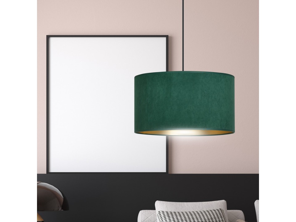 Lampa wisząca HILDE 1 BL GREEN