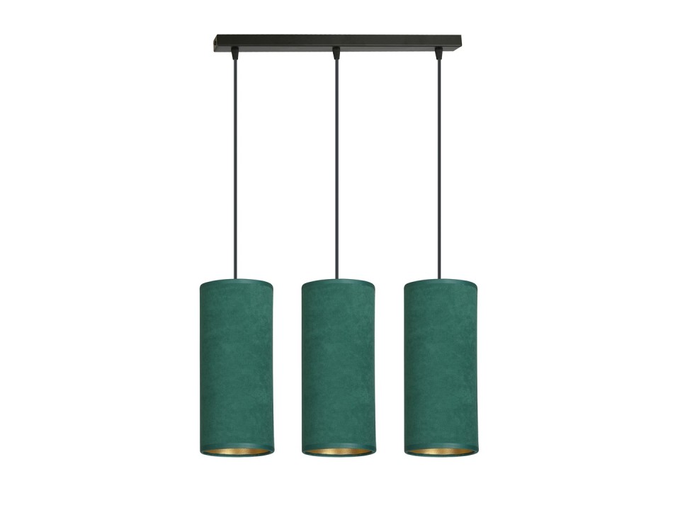 Lampa wisząca BENTE 3 BL GREEN