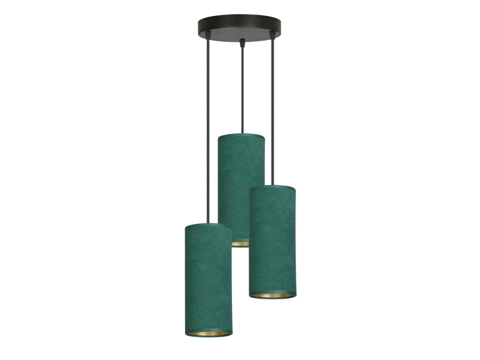 Lampa wisząca BENTE 3 BL PREMIUM GREEN