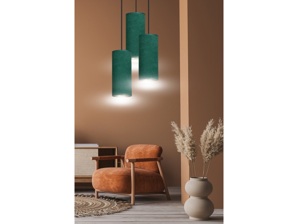 Lampa wisząca BENTE 3 BL PREMIUM GREEN