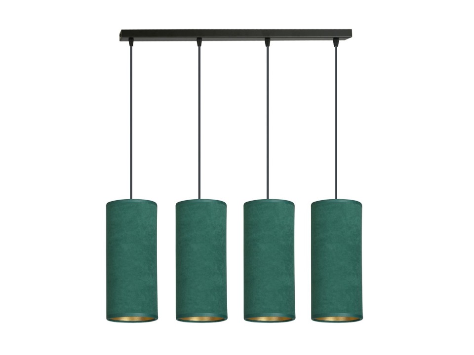 Lampa wisząca BENTE 4 BL GREEN