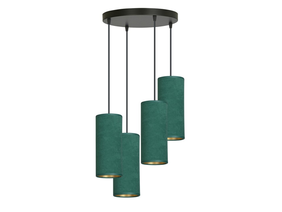 Lampa wisząca BENTE 4 BL PREMIUM GREEN