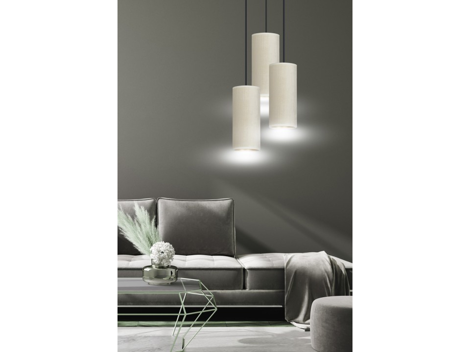 Lampa wisząca BENTE 3 BL PREMIUM WHITE