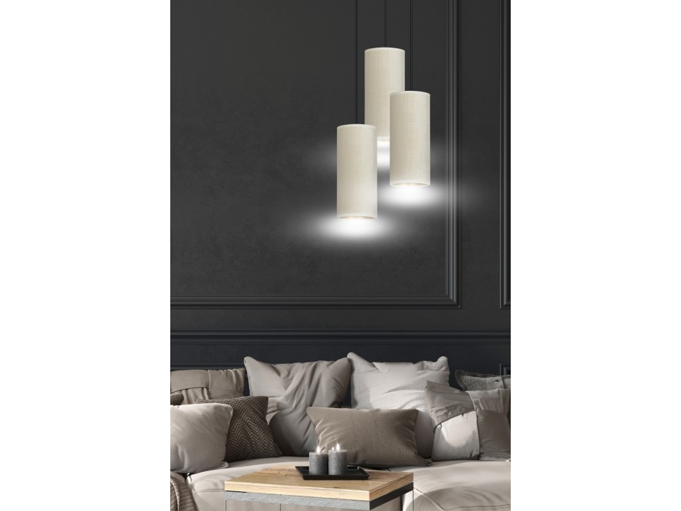 Lampa wisząca BENTE 3 BL PREMIUM WHITE