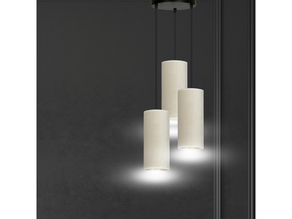 Lampa wisząca BENTE 3 BL PREMIUM WHITE