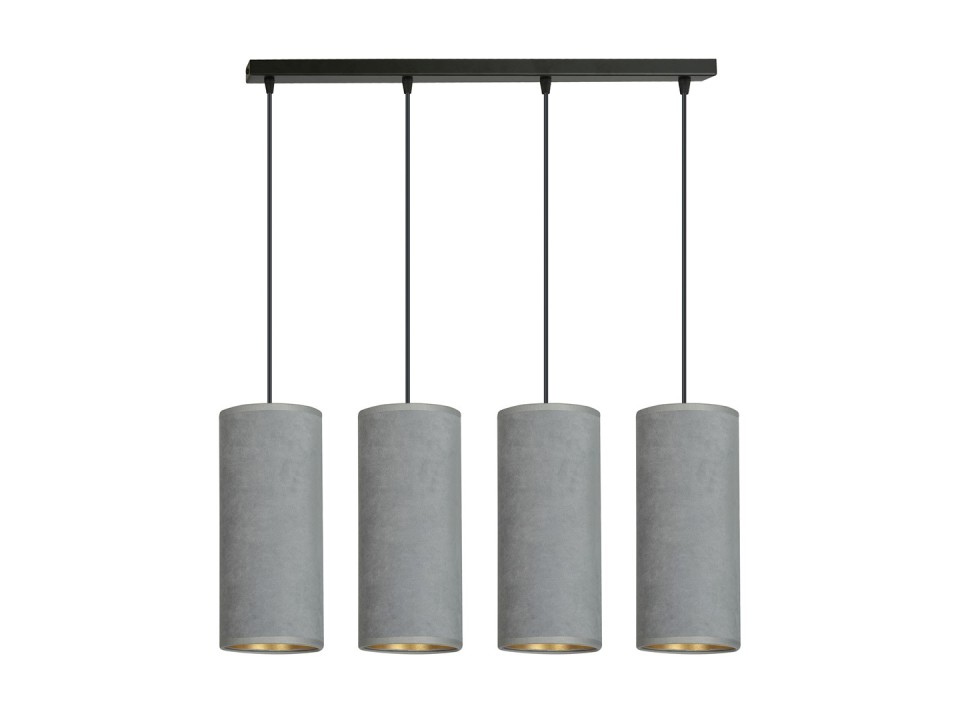 Lampa wisząca BENTE 4 BL GRAY