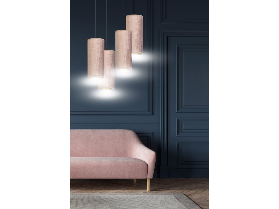 Lampa wisząca BENTE 4 BL PREMIUM ROSE