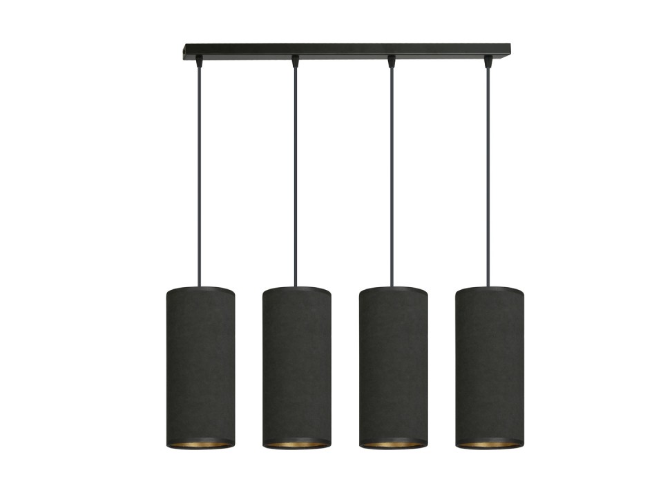 Lampa wisząca BENTE 4 BL BLACK