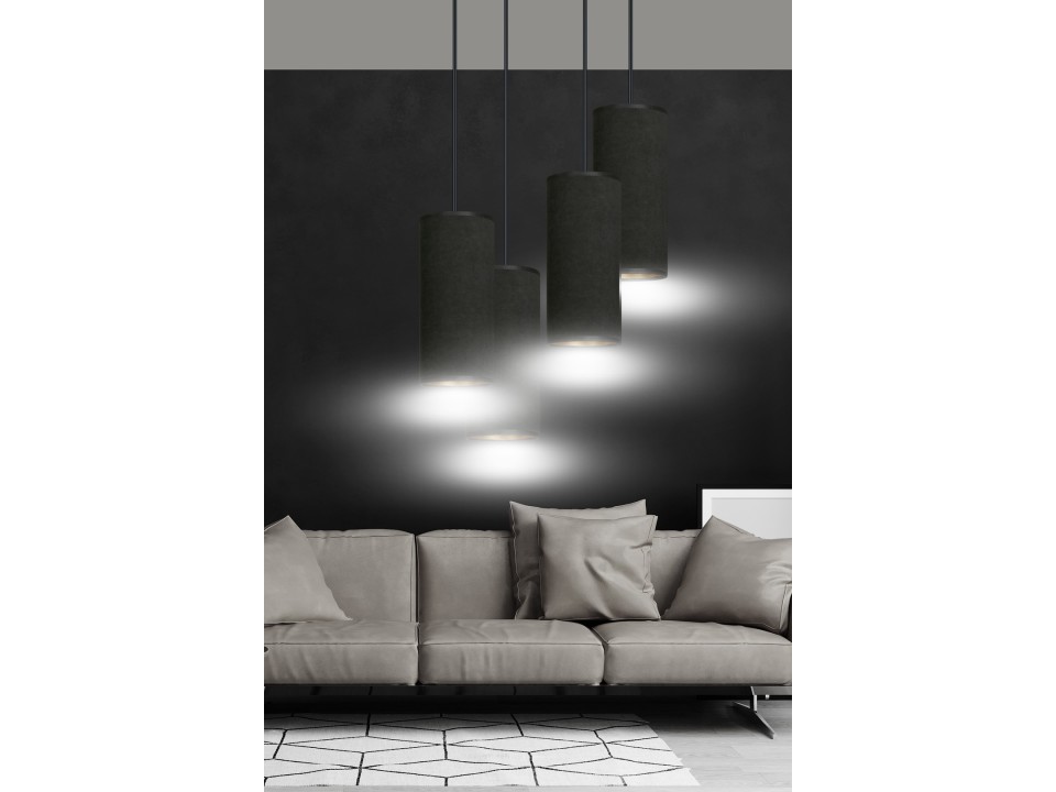 Lampa wisząca BENTE 4 BL PREMIUM BLACK