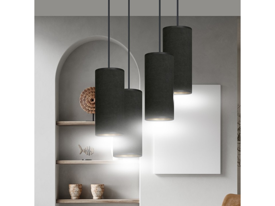 Lampa wisząca BENTE 4 BL PREMIUM BLACK