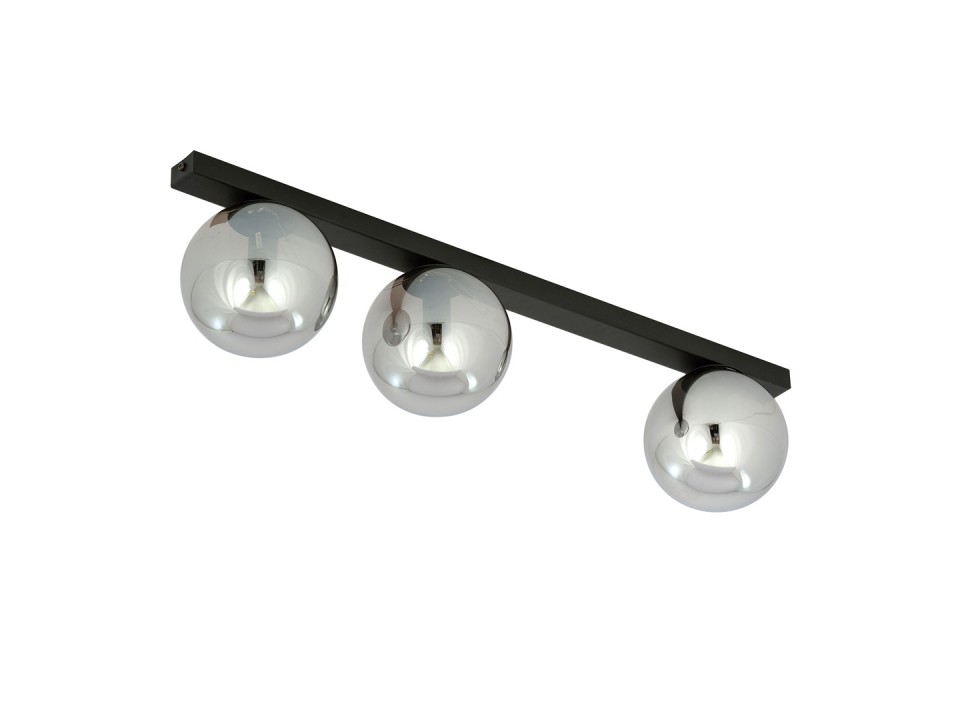 Lampa sufitowa FIT 3 BLACK/GRAFIT