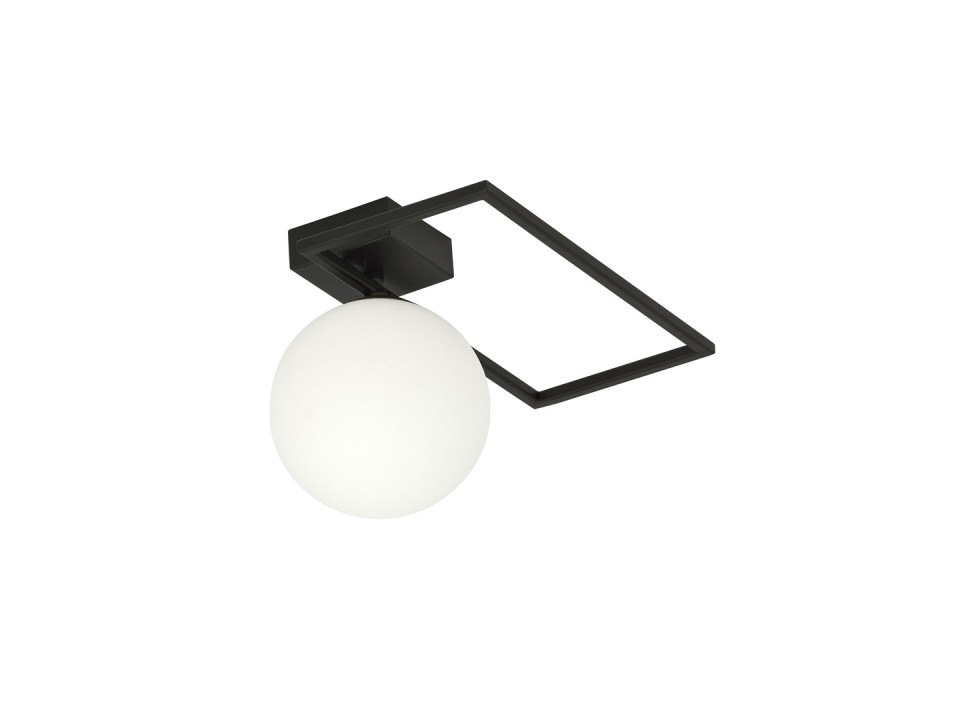Lampa sufitowa IMAGO 1D BLACK/OPAL