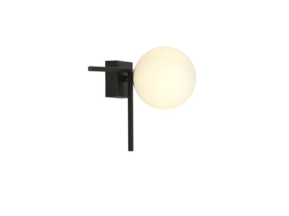 Lampa sufitowa IMAGO 1G BLACK/OPAL