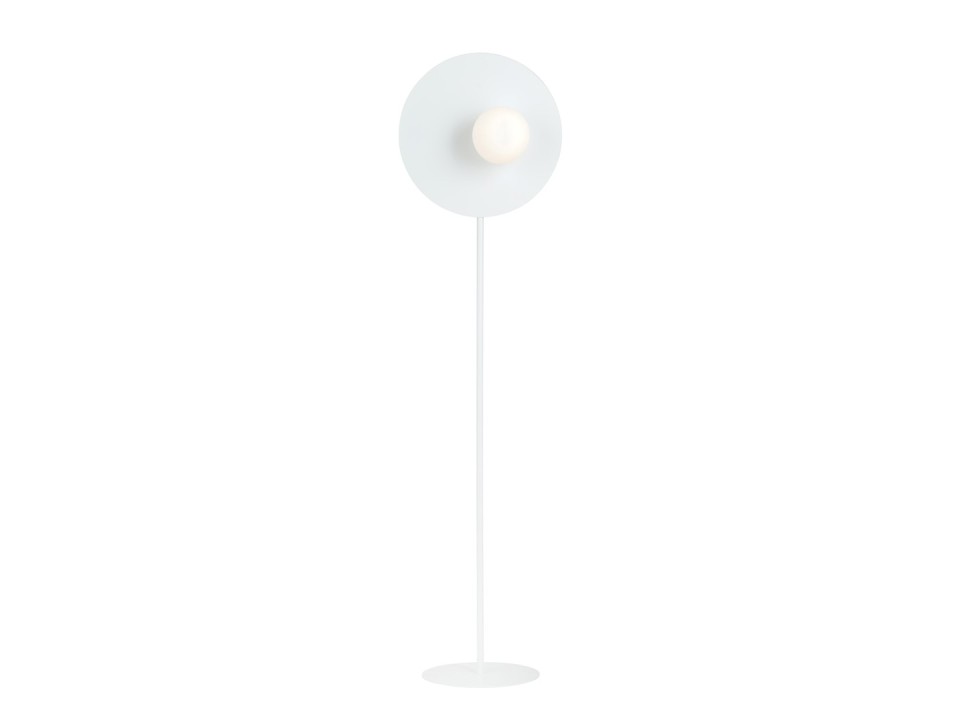 Lampa podłogowa OSLO LP WHITE/OPAL