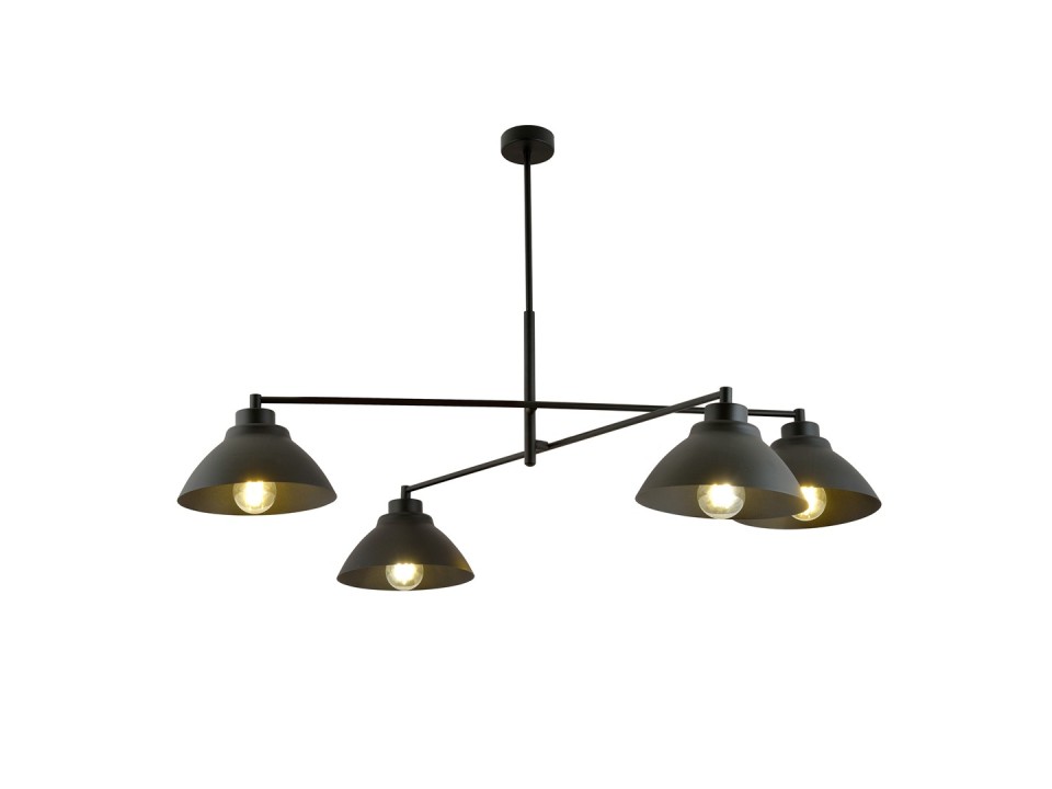 Lampa sufitowa MAVERICK 4 BLACK