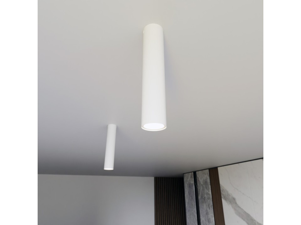 Lampa sufitowa TECNO 1M WHITE oprawa oświetleniowa