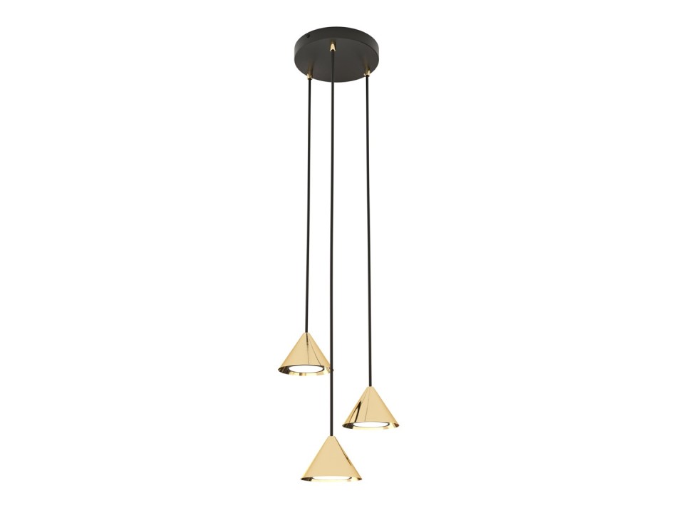 Lampa wisząca ELIT 3 PREMIUM GOLD