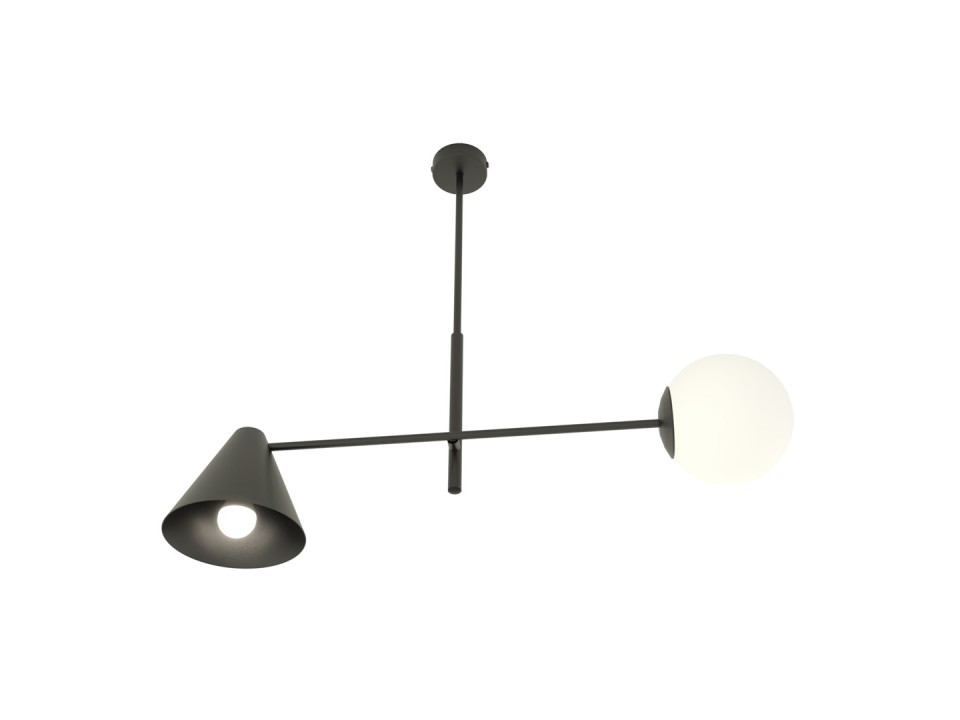 Lampa sufitowa HERMES 2 BLACK