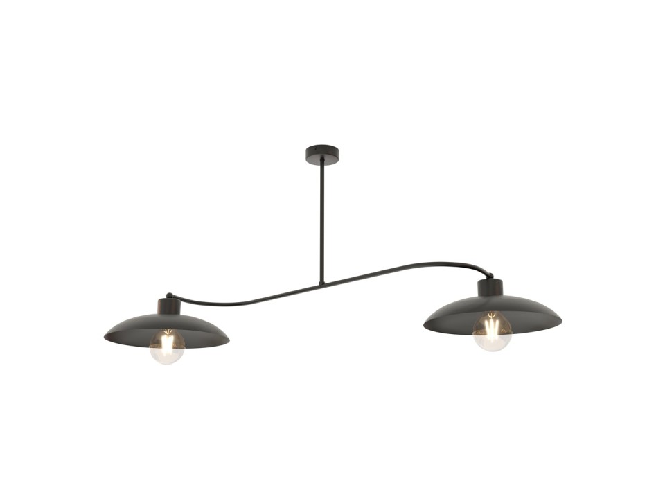 Lampa sufitowa FOSTER 2 BLACK