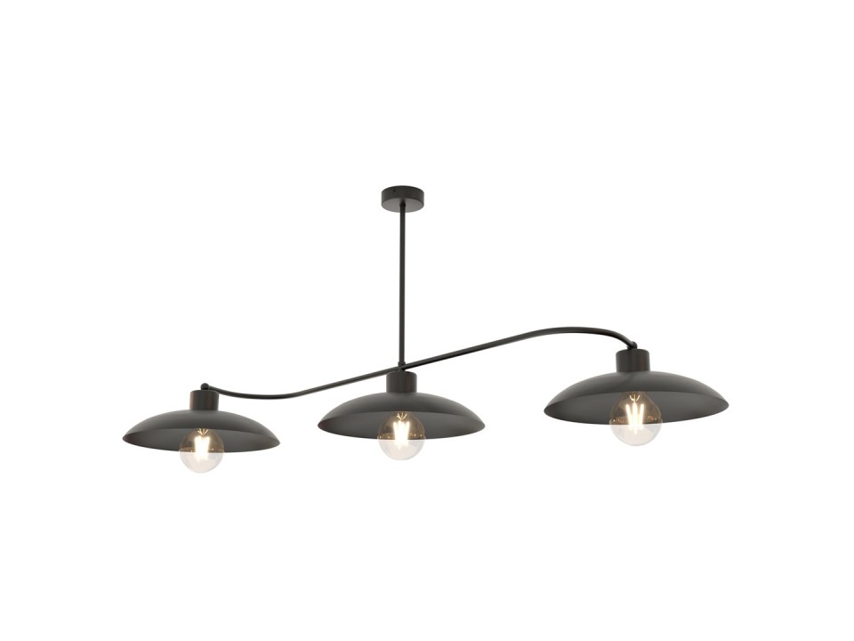 Lampa sufitowa FOSTER 3 BLACK