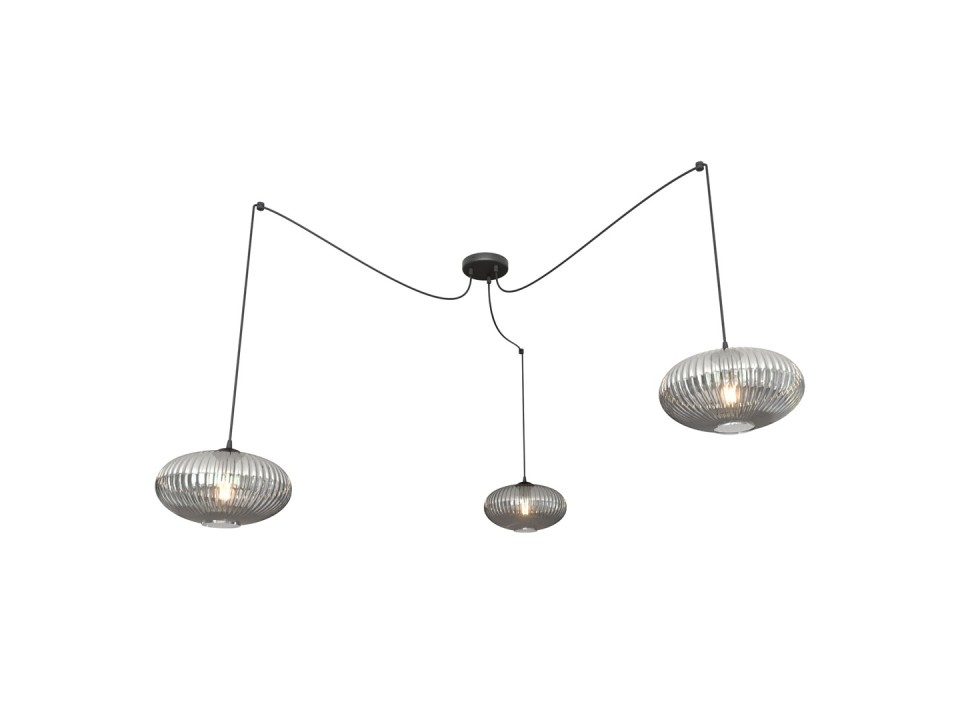 Lampa wisząca ORIGO 3 BL GRAFIT