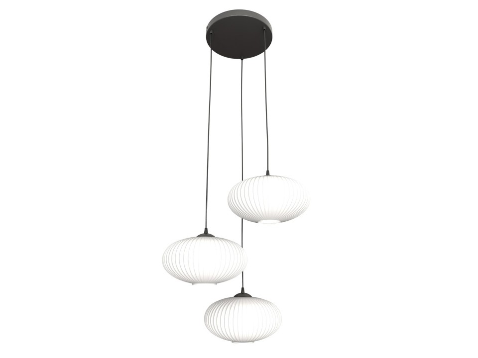 Lampa wisząca COCO 3 BL PREM  OPAL
