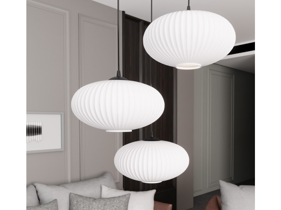 Lampa wisząca COCO 3 BL PREM  OPAL
