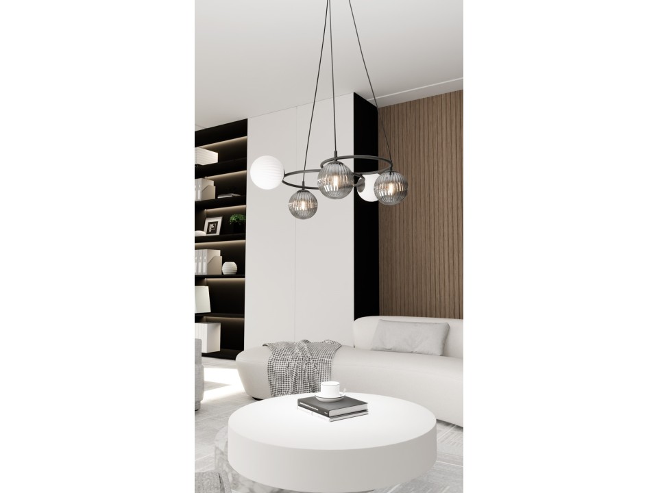 Lampa sufitowa LIBRA 5 BL MIX