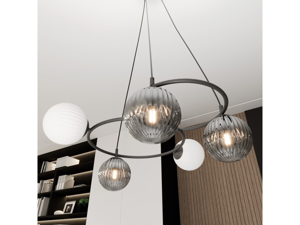 Lampa sufitowa LIBRA 5 BL MIX