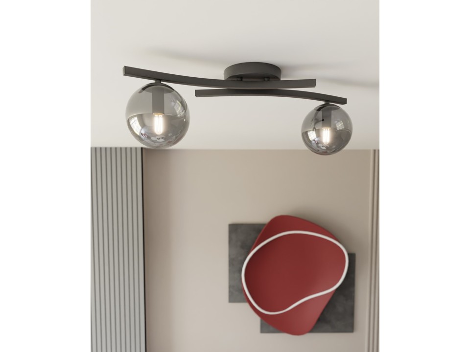 Lampa sufitowa OPUS 2 BL GRAFIT