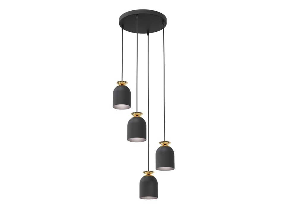 Lampa wisząca TARGET 4 PREM BL