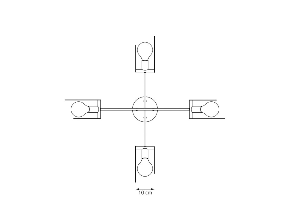 Lampa wisząca EUFORIA 4 WH